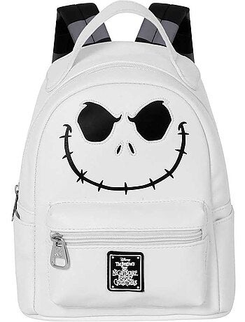 Disney O Estranho Mundo de Jack Bone Mochila Heady Pequena, Branca