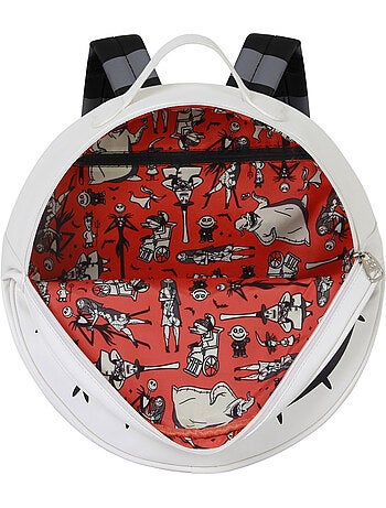 Disney O Estranho Mundo de Jack Bone Mochila Redonda, Branca