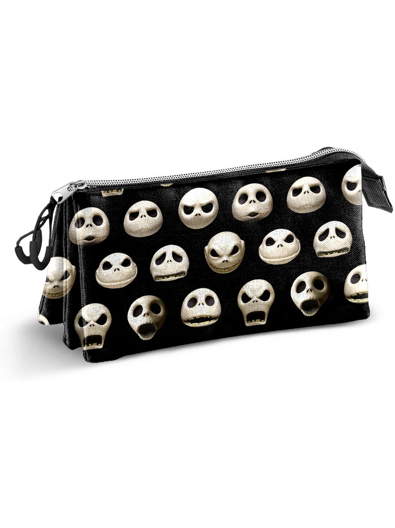 Disney O Estranho Mundo de Jack Face Estojo Triplo, Preta Preto - Kiabi
