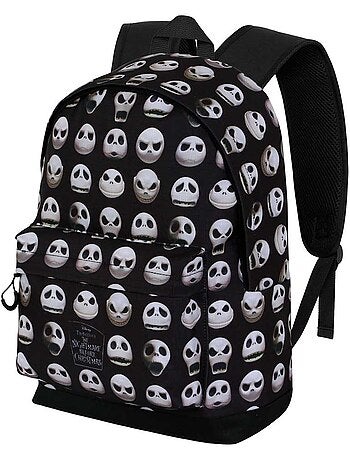 Disney O Estranho Mundo de Jack Face Mochila HS FAN 3.0, Preta