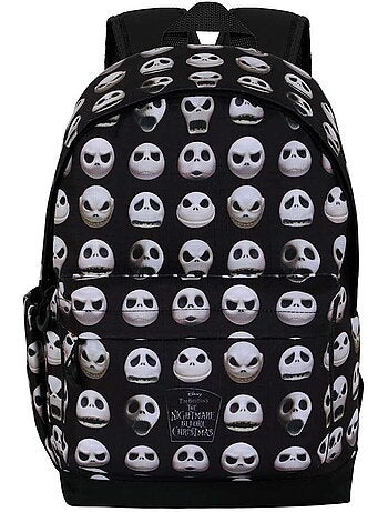 Disney O Estranho Mundo de Jack Face Mochila HS FAN 3.0, Preta