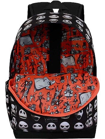 Disney O Estranho Mundo de Jack Face Mochila HS FAN 3.0, Preta