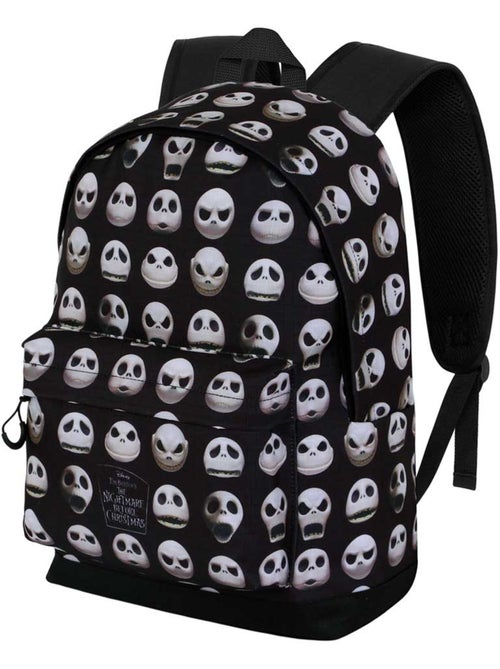 Disney O Estranho Mundo de Jack Face Mochila HS FAN 3.0, Preta - Kiabi Disney O Estranho Mundo de Jack Face Mochila HS FAN 3.0, Preta - Kiabi