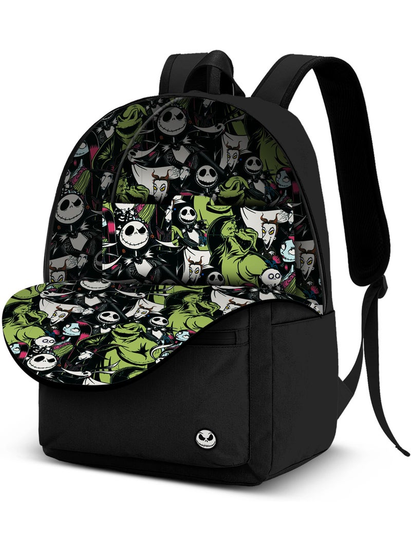 Disney O Estranho Mundo de Jack Face Mochila HS FAN 3.0, Preta Preto - Kiabi
