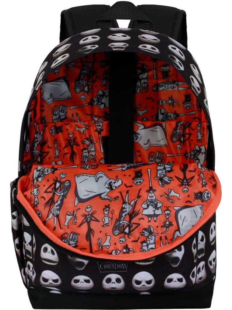Disney O Estranho Mundo de Jack Face Mochila HS FAN 3.0, Preta Preto - Kiabi