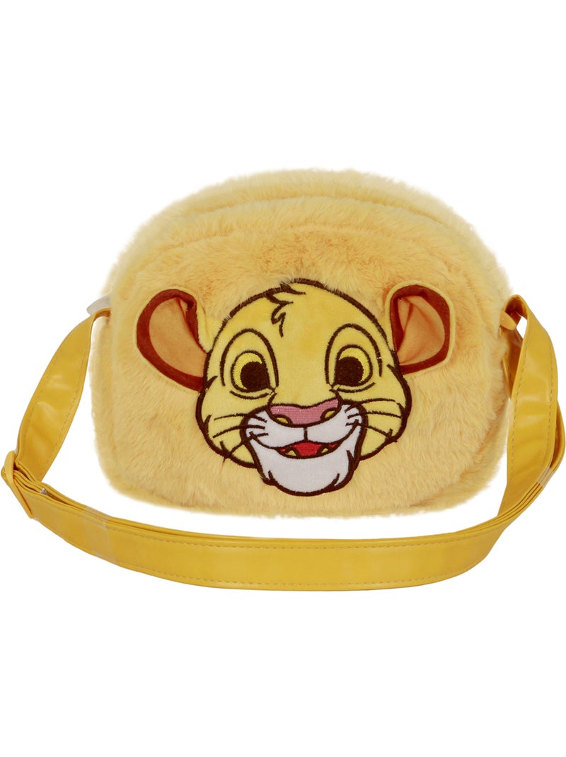 Disney O Rei Leão Sit Mini Mala a Tiracolo Plush, Amarela Amarelo - Kiabi