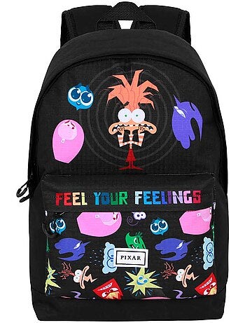 Disney Pixar Divertida-Mente 2 / Inside Out 2 Feeling Mochila HS FAN 2.2, Multicolorido
