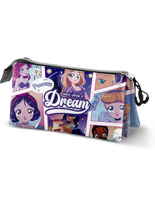 Disney princesas comic estojo triplo, multicolorido - Kiabi Disney princesas comic estojo triplo, multicolorido - Kiabi