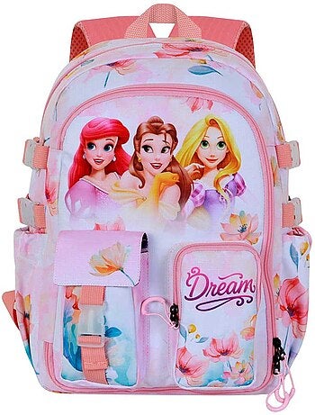Disney Princesas Dream Mochila Haru, Rosa