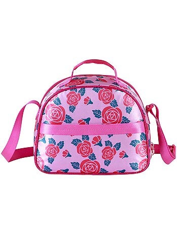 Disney Princesas Flowers Lancheira 3D, Rosa
