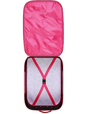 Disney Princesas Flowers Mala Trolley Soft 3D, Rosa