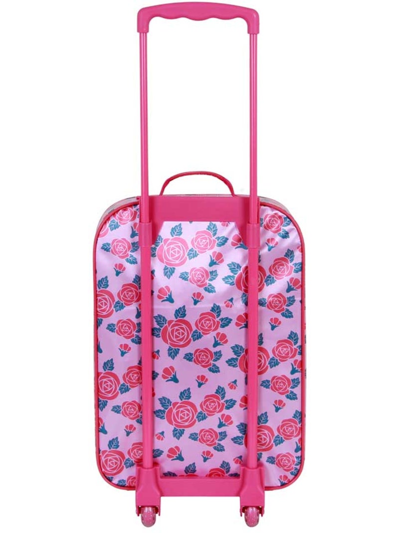 Disney Princesas Flowers Mala Trolley Soft 3D, Rosa Rosa - Kiabi