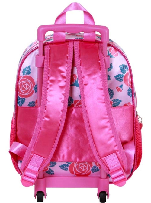 Disney Princesas Flowers Mochila 3D com Rodas Pequena, Rosa - Kiabi