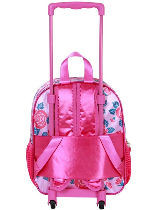 Disney Princesas Flowers Mochila 3D com Rodas Pequena, Rosa - Kiabi