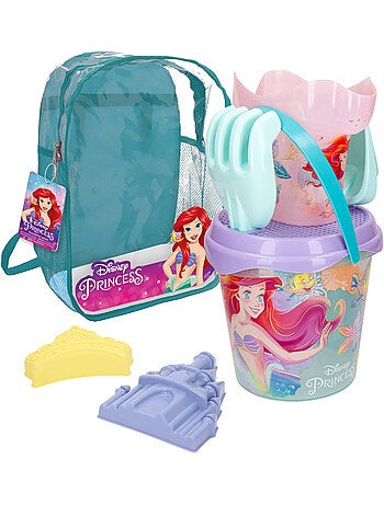 Disney princess beach cube com acessórios e mochila