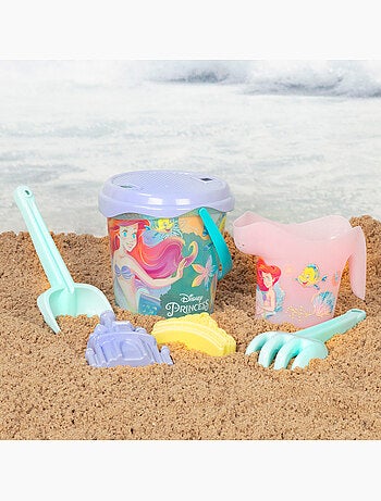 Disney princess beach cube com acessórios e mochila