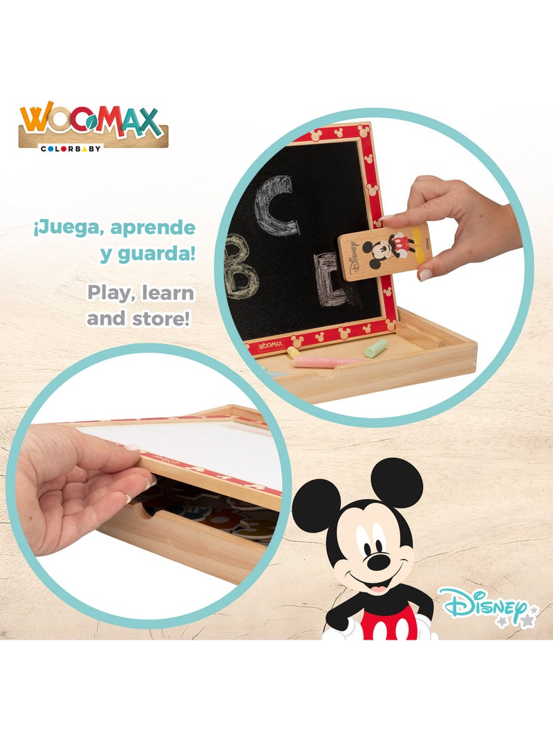 Disney Quadro de desenho magnético de madeira 2 em 1 WOOMAX N/D - Kiabi
