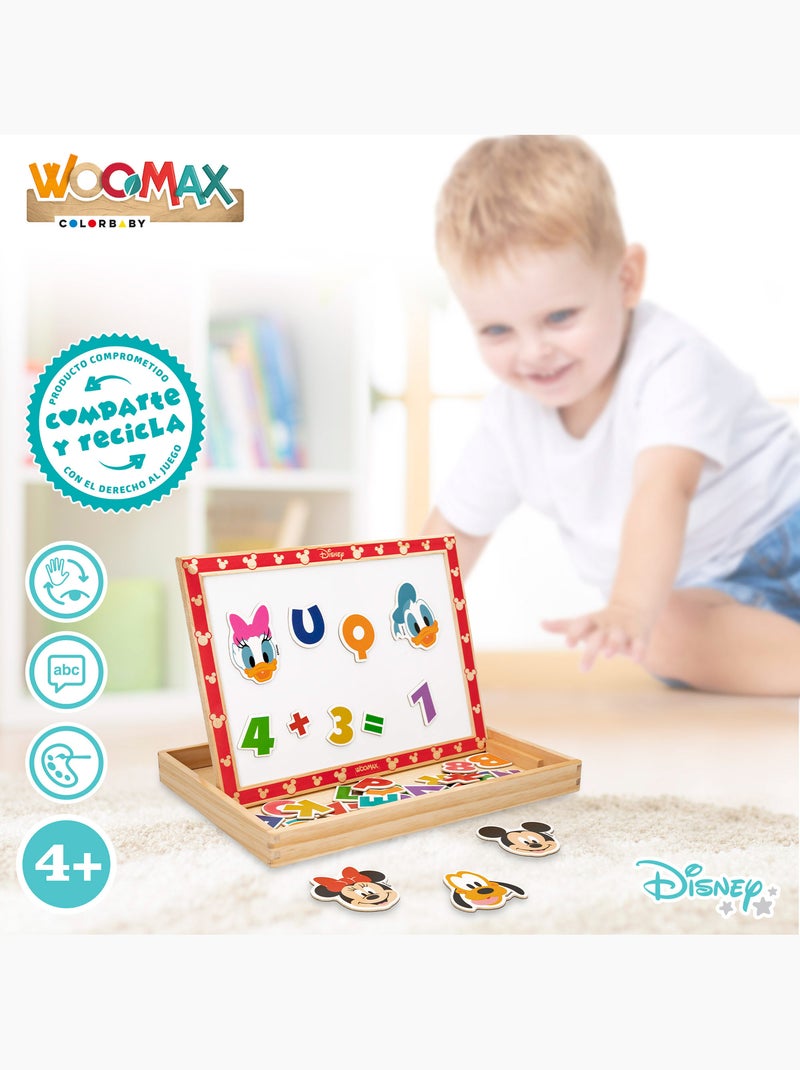 Disney Quadro de desenho magnético de madeira 2 em 1 WOOMAX N/D - Kiabi