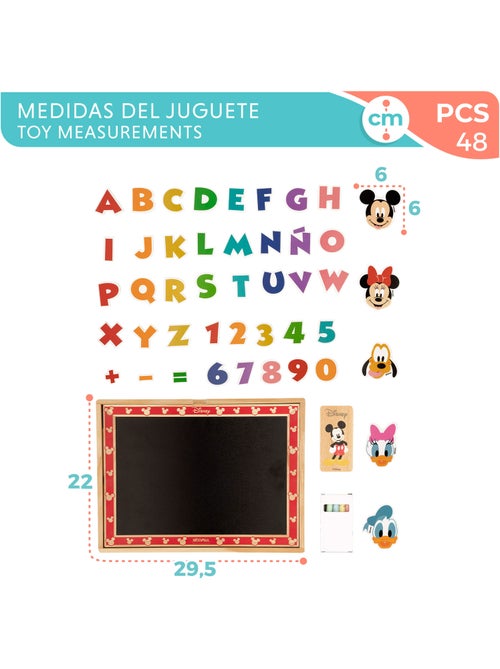 Disney Quadro de desenho magnético de madeira 2 em 1 WOOMAX - Kiabi