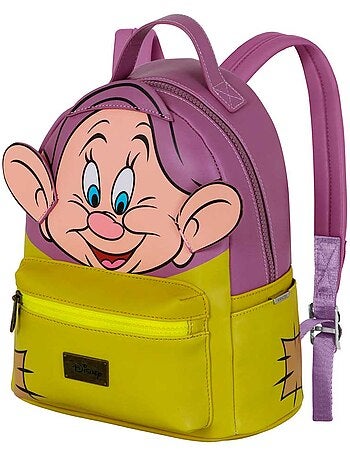 Disney Sete Anões Dopey Mochila Heady, Roxo
