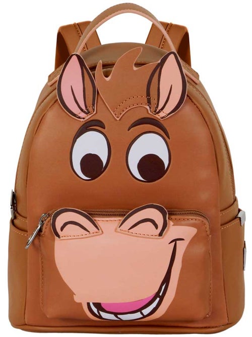 Disney Toy Story Bullseye Mochila Heady Pequena Premium, Marrom - Kiabi Disney Toy Story Bullseye Mochila Heady Pequena Premium, Marrom - Kiabi