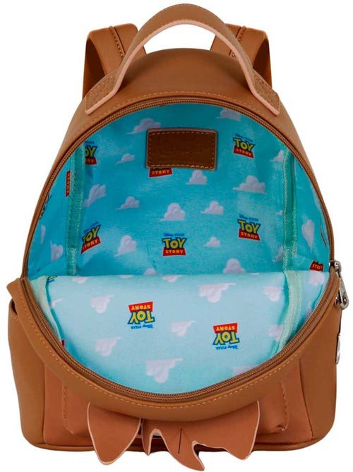 Disney Toy Story Bullseye Mochila Heady Pequena Premium, Marrom - Kiabi Disney Toy Story Bullseye Mochila Heady Pequena Premium, Marrom - Kiabi