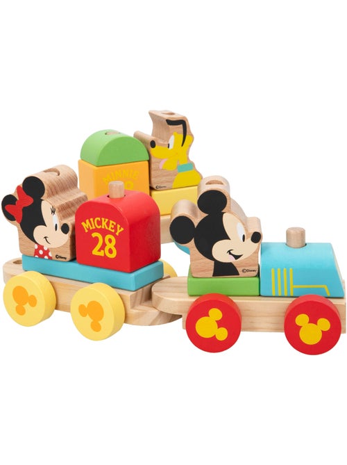 Disney Trem de Madeira Mickey e Minnie WOOMAX - Kiabi
