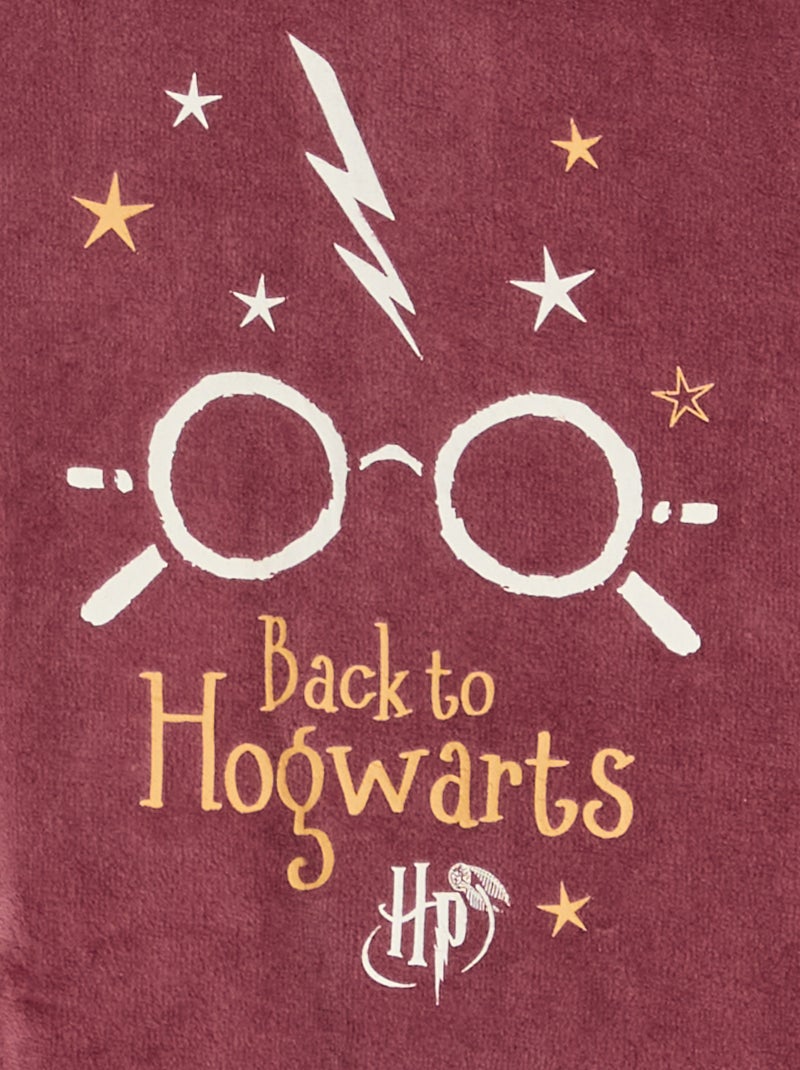 Dorme bem em veludo 'Harry Potter' Vermelho - Kiabi