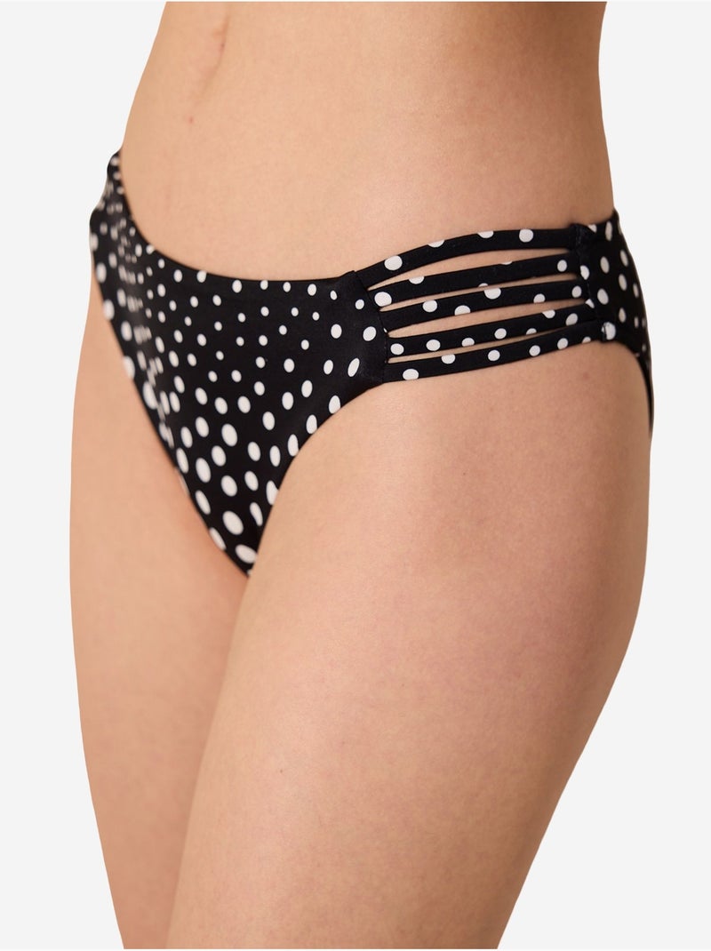 Dots chic parte de baixo de biquíni penti Preto - Kiabi