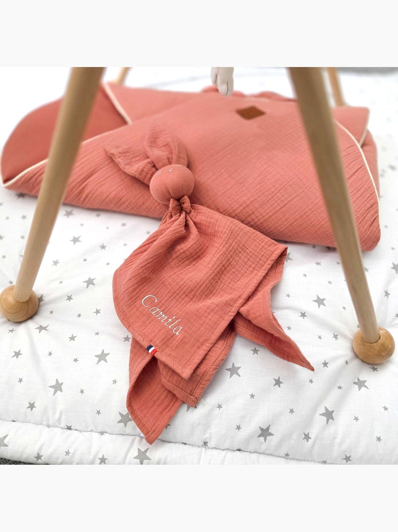 Doudou de gaze de algodão para bebé | sevira kids Multicolorido - Kiabi