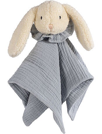 Doudou plano coelho em gaze de algodão | walking mum