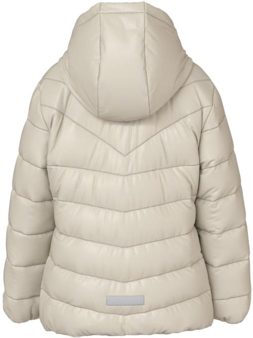 Doudoune Bege para Menina Name It Monay - Kiabi Doudoune Bege para Menina Name It Monay - Kiabi