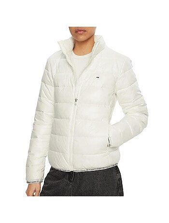 Doudoune Branca Essencial Tommy Hilfiger para Mulher