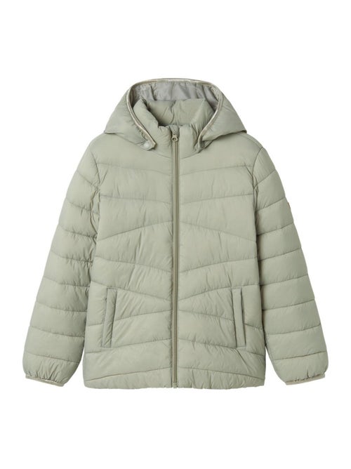 Doudoune Verde Claro Menina Name it Marble - Kiabi Doudoune Verde Claro Menina Name it Marble - Kiabi
