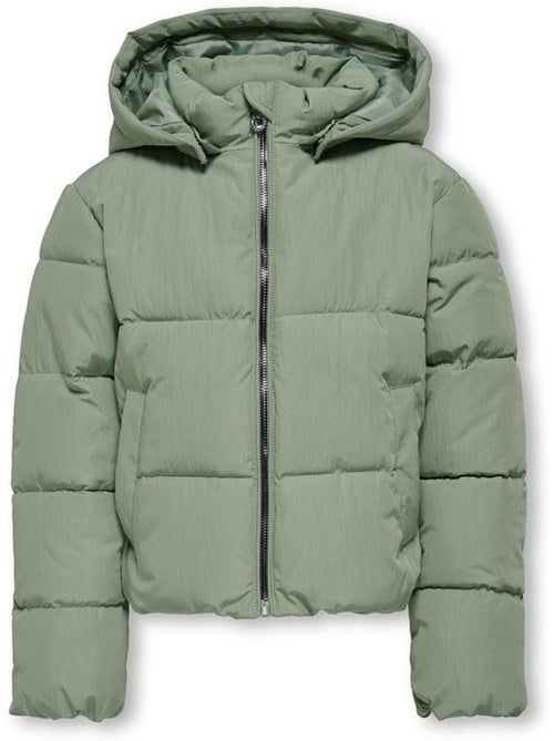Doudoune Verde para Menina Kids ONLY Dolly - Kiabi Doudoune Verde para Menina Kids ONLY Dolly - Kiabi