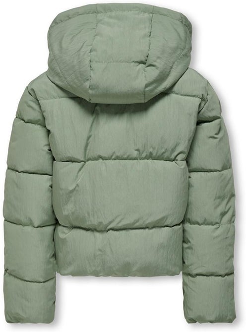 Doudoune Verde para Menina Kids ONLY Dolly - Kiabi Doudoune Verde para Menina Kids ONLY Dolly - Kiabi