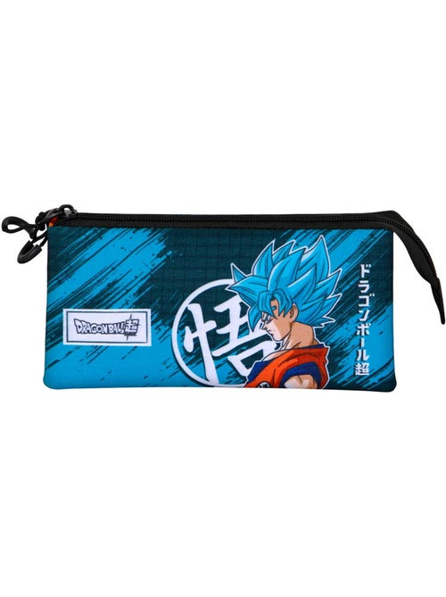 Dragon Ball Saiyajin Blue Estojo Triplo, Turquesa - Kiabi Dragon Ball Saiyajin Blue Estojo Triplo, Turquesa - Kiabi