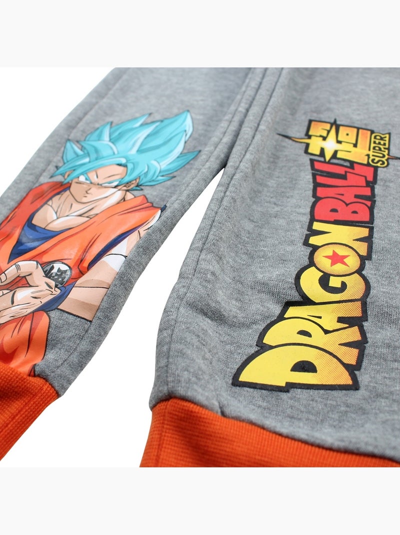 Dragon Ball Z - Calças de jogging confortáveis menino Cinza - Kiabi