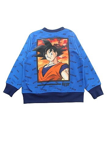 Dragon Ball Z - Casaco com fecho e padrão com calças a condizer