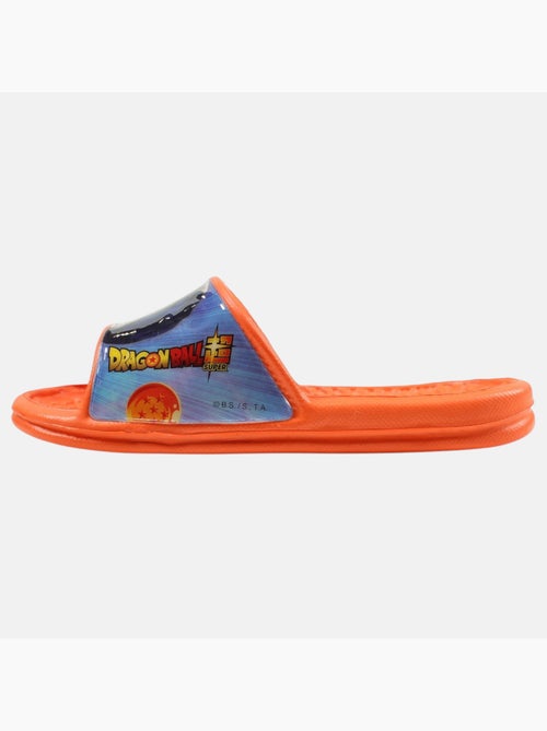 Dragon Ball Z - Chinelos infantis laranja com tira larga e personagem - Kiabi Dragon Ball Z - Chinelos infantis laranja com tira larga e personagem - Kiabi