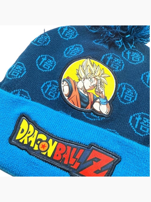 Dragon Ball Z - Gorro com pompom e padrões menino - Kiabi Dragon Ball Z - Gorro com pompom e padrões menino - Kiabi