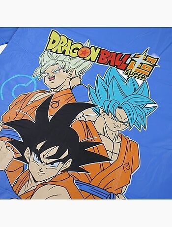 Dragon Ball Z - Impermeável com botões de pressão menino