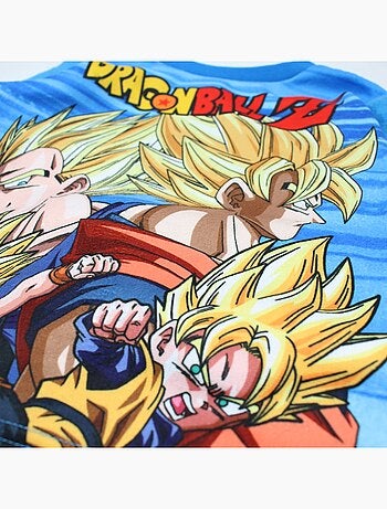 Dragon Ball Z - Pijama polar com personagem menino