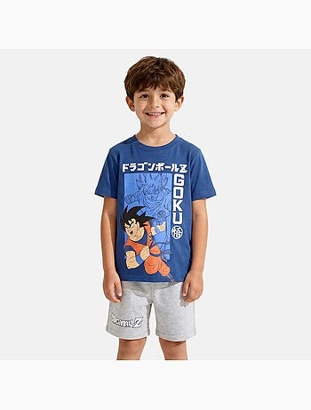 Dragon Ball Z - T-shirt com estampa e calções a condizer