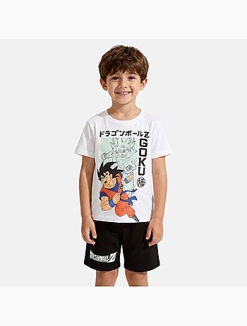 Dragon Ball Z - T-shirt com estampa e calções a condizer