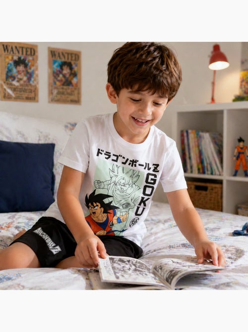Dragon Ball Z - T-shirt com estampa e calções a condizer - Kiabi Dragon Ball Z - T-shirt com estampa e calções a condizer - Kiabi