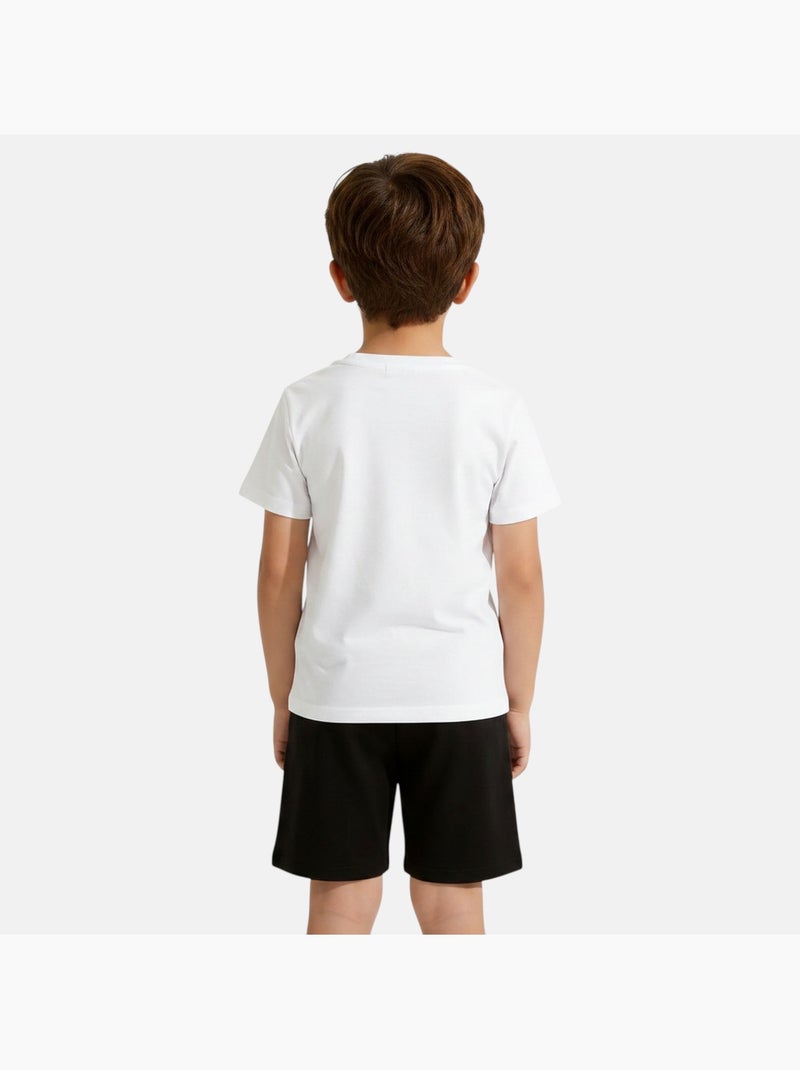 Dragon Ball Z - T-shirt com estampa e calções a condizer Branco - Kiabi
