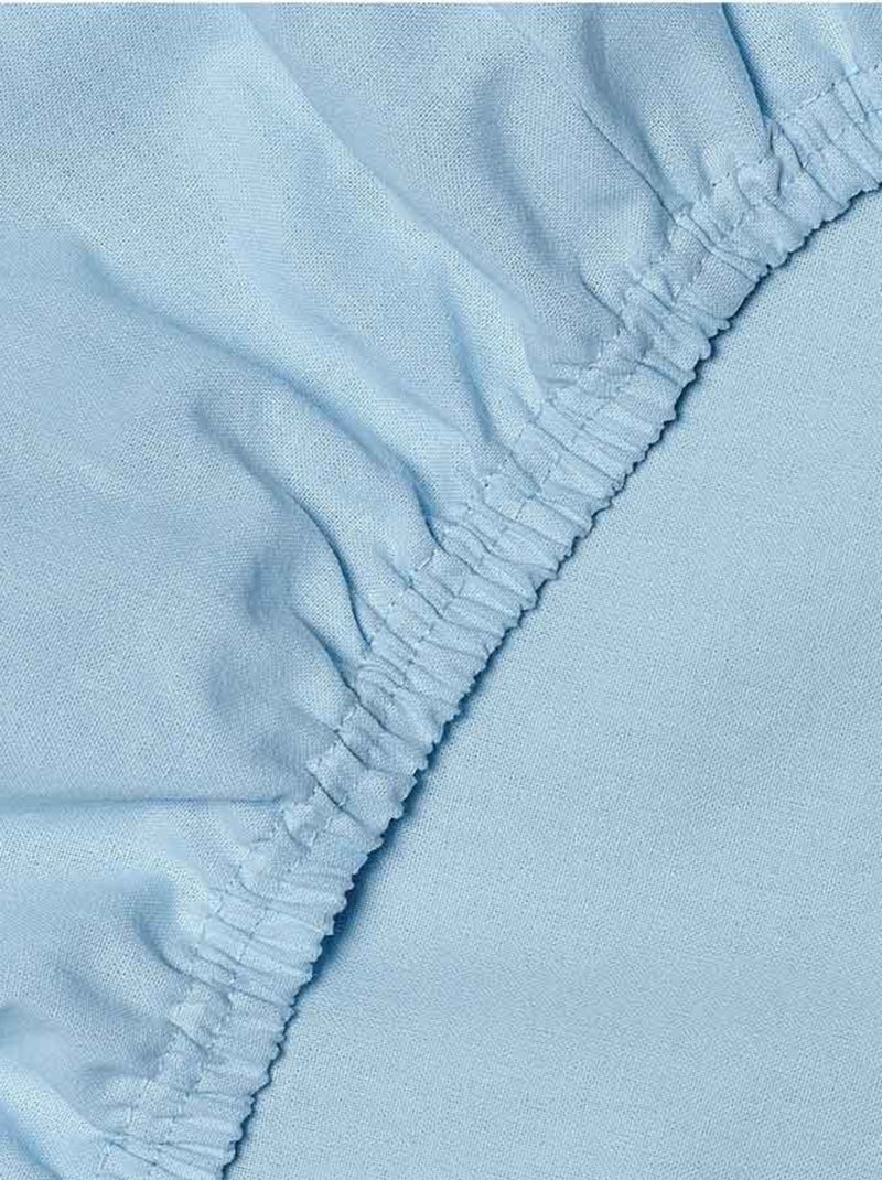 Drap-housse em algodão | sevira kids Azul-céu - Kiabi