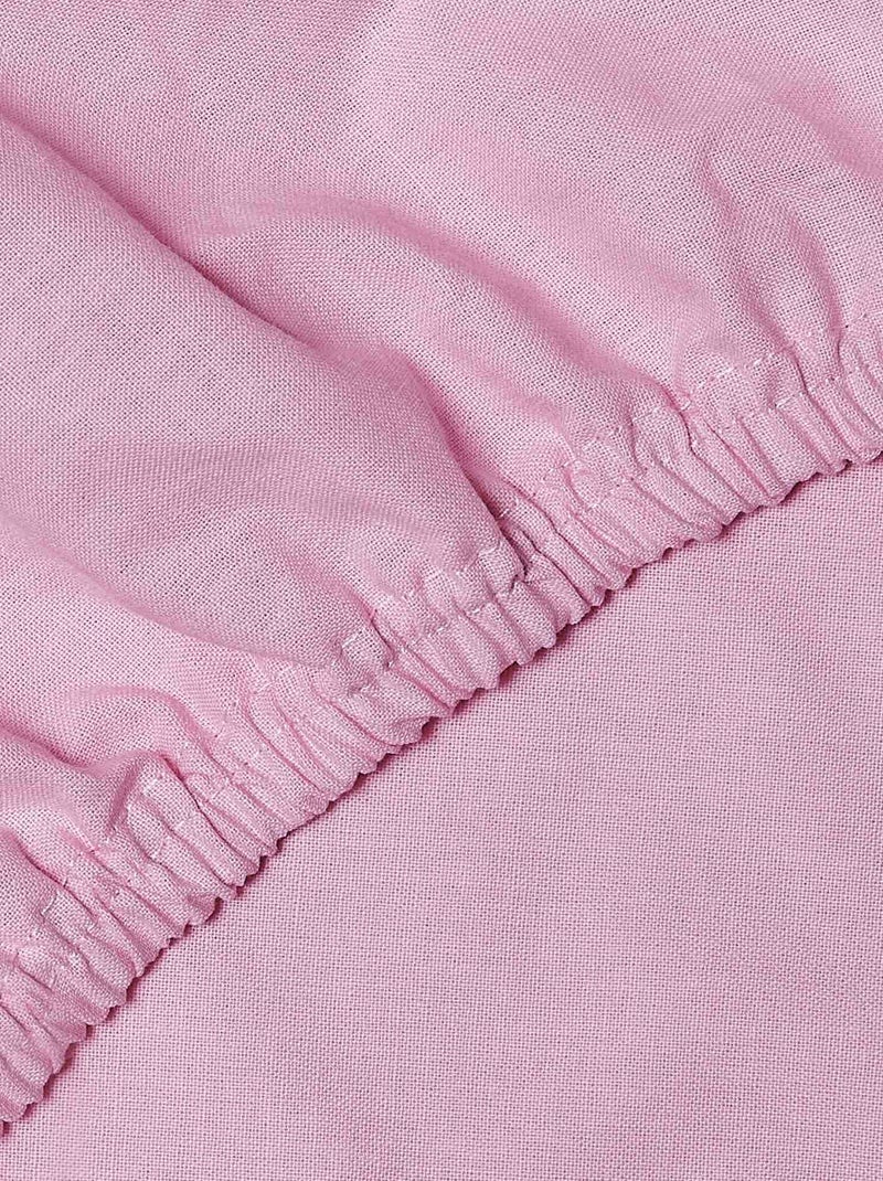 Drap-housse em algodão | sevira kids Rosa - Kiabi