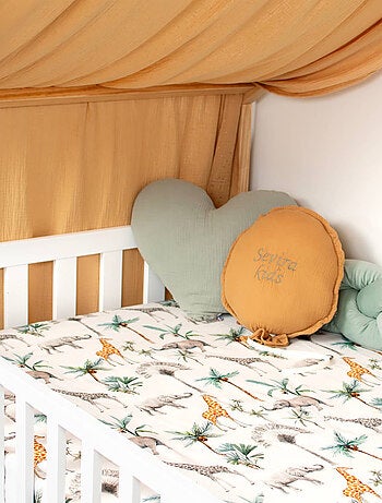 Drap-housse em cetim de algodão | sevira kids